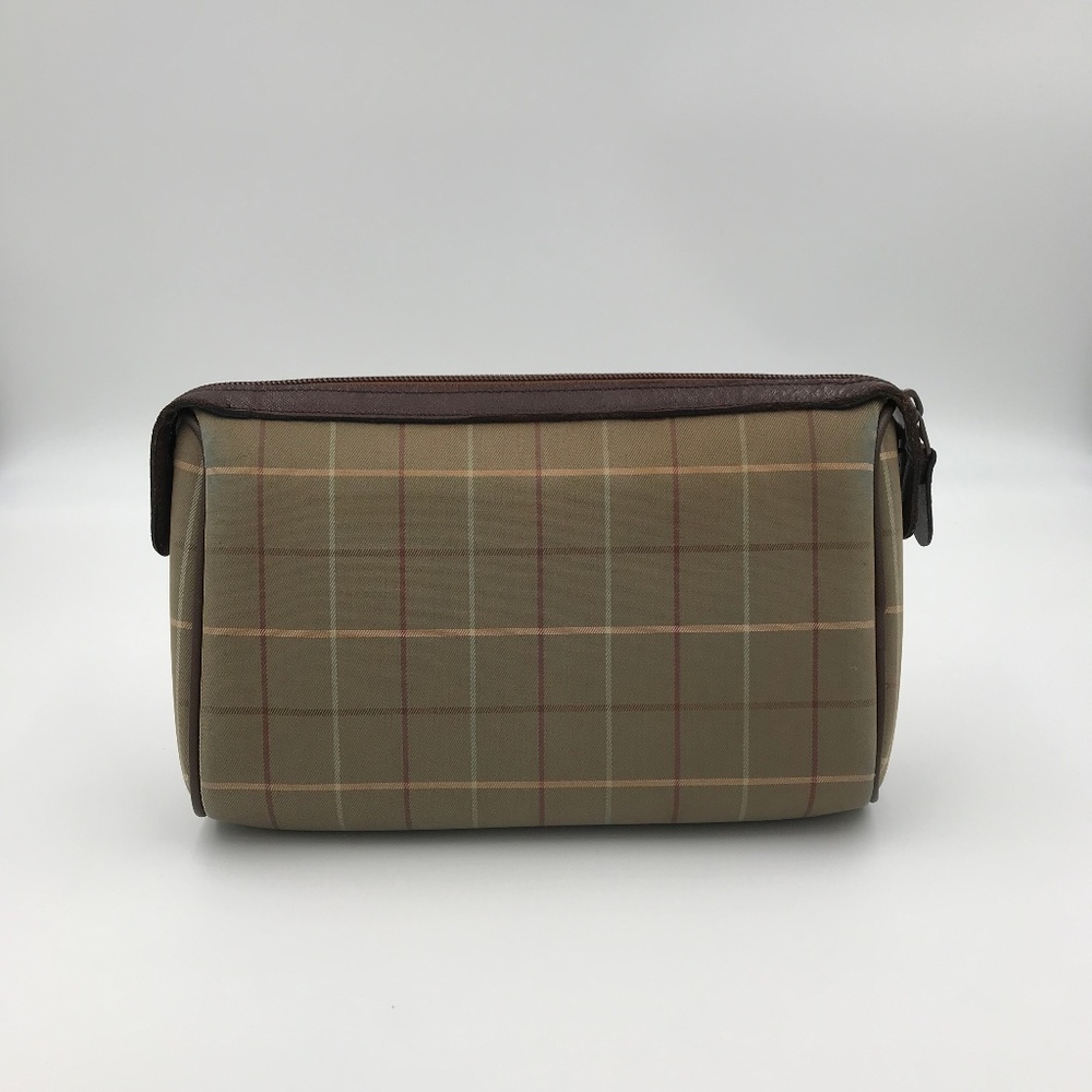SOLD Burberry brown cosmetic bag vintage - Picture 3 of 8